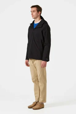 New Survey Jacket Plain Black Men Outerwear