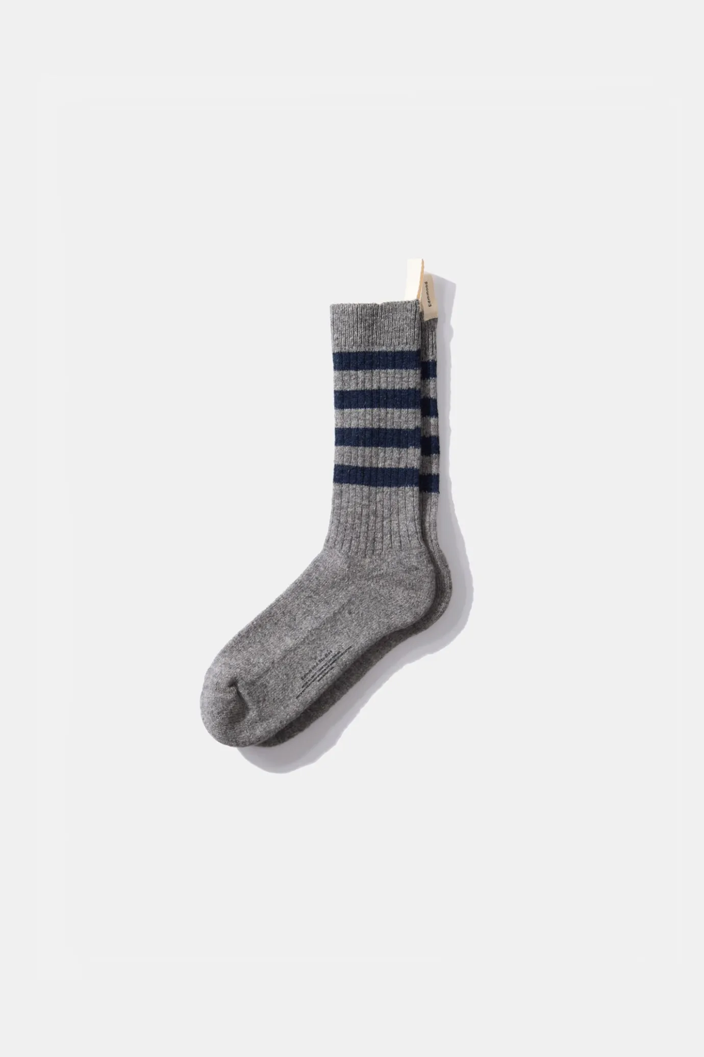 Cheap Tag Socks Plain Grey Men Accessories