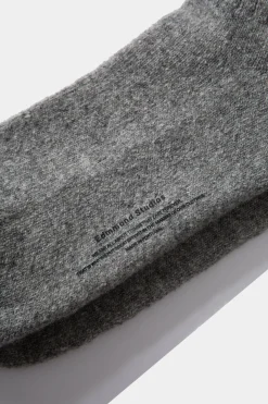 Cheap Tag Socks Plain Grey Men Accessories