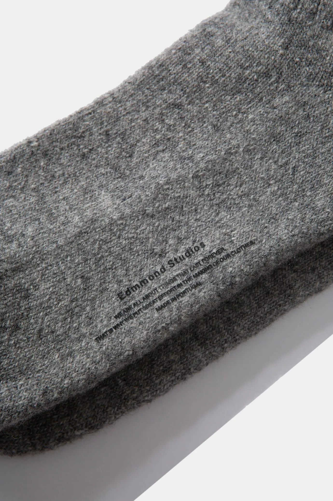 Cheap Tag Socks Plain Grey Men Accessories