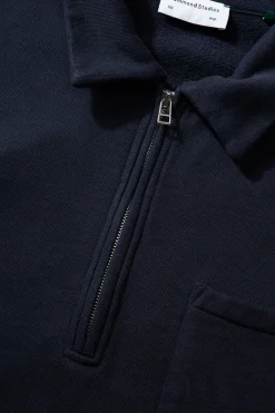 New Temple Sw Plain Navy Men Sweatshirts