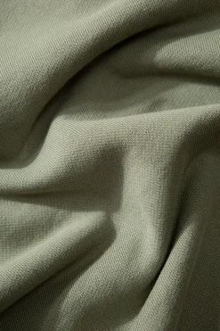 Cheap Temple Sw Plain Olive Men Sweatshirts