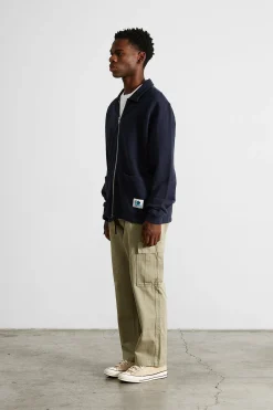 Flash Sale Timer Plain Navy Men Sweatshirts