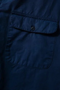 Shop Trade Shirt Plain Navy Men Shirts