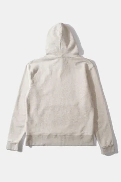 Fashion Velo Hoodie Plain Light Grey Men Sweatshirts