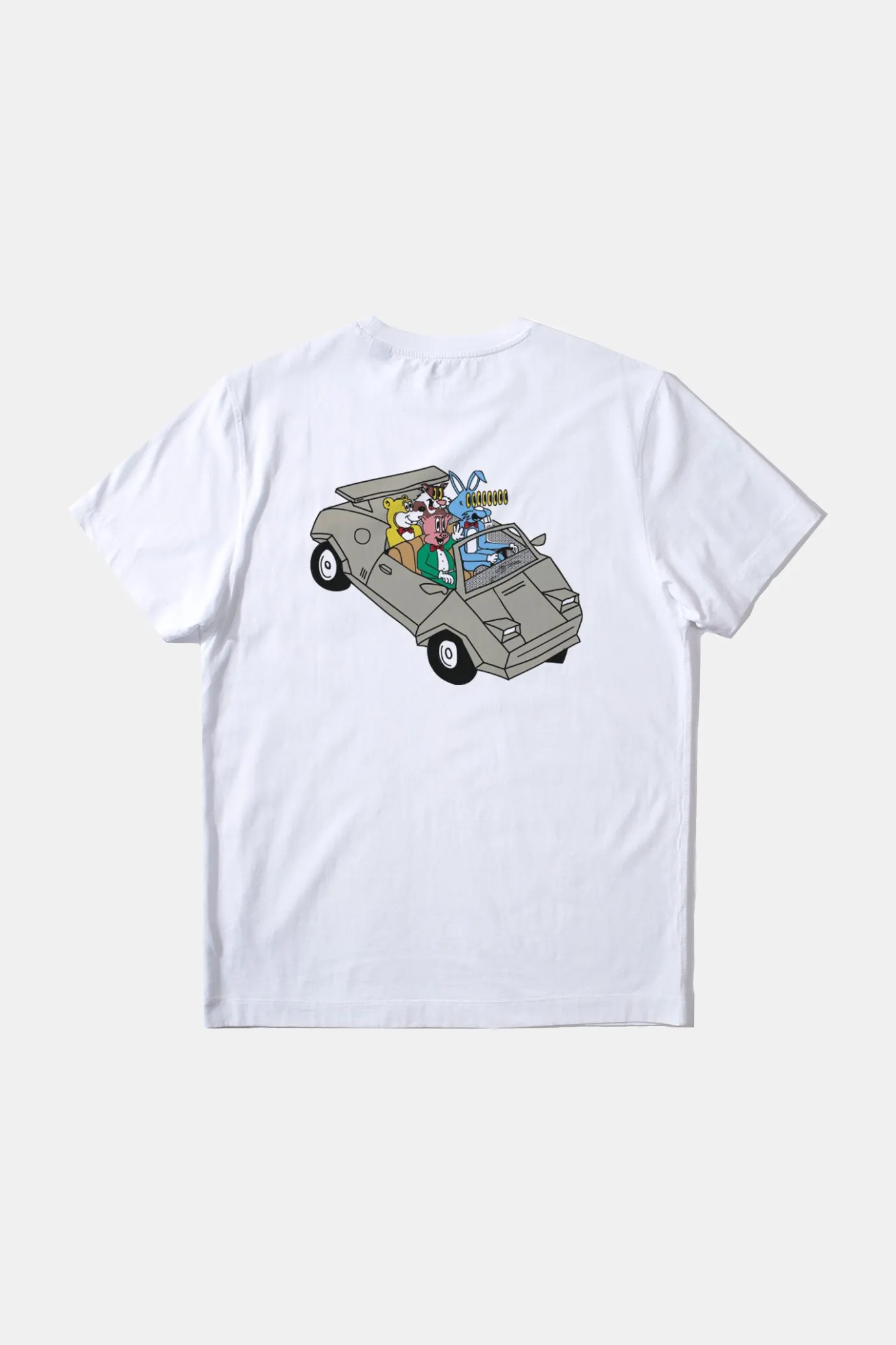 Best Sale Winnie Plain White Men T-Shirts