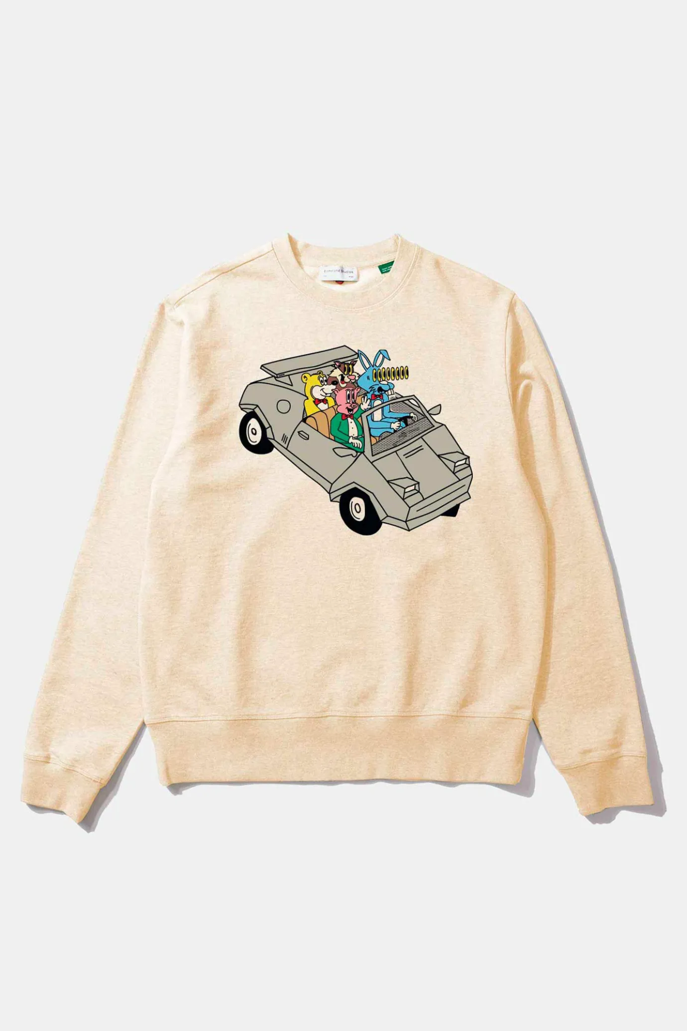 Store Winnie Sw Plain Beige Men Sweatshirts